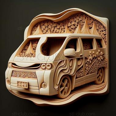 3D модель Toyota Noah (STL)